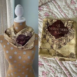 Marauder’s Map Infinity Scarf